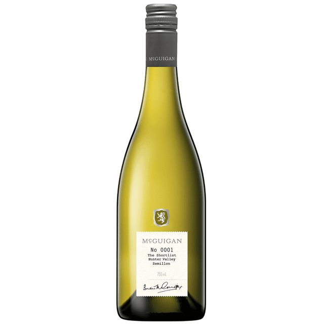 750ml wine bottle 2019 McGuigan The Shortlist Semillon image number null